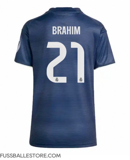 Günstige Real Madrid Brahim Diaz #21 Auswärtstrikot Damen 2025-26 Kurzarm Günstige Real Madrid Brahim Diaz #21 Auswärtstrikot Damen 2025-26 Kurzarm